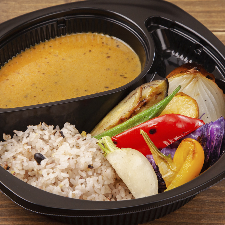 オリジナルスープカレーも大好評販売中!